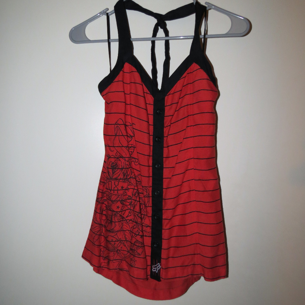 Fox women's halter top